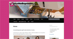 Desktop Screenshot of cursuskledingnaaien.nl